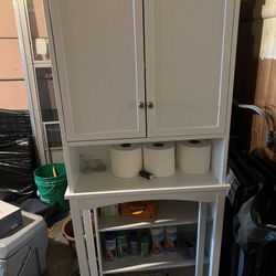 Over The Toilet Storage