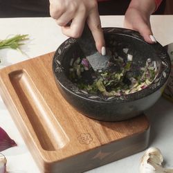 Princess House Molcajete Con Base 