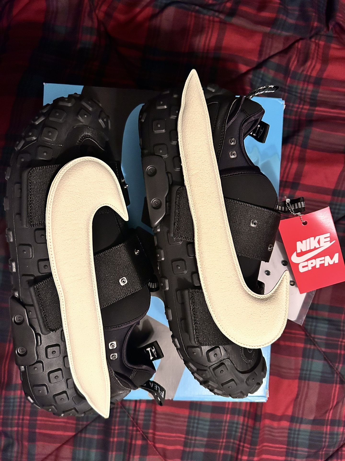 Nike CPFM Air Flea 2 - Black Alabaster - DS Size 12