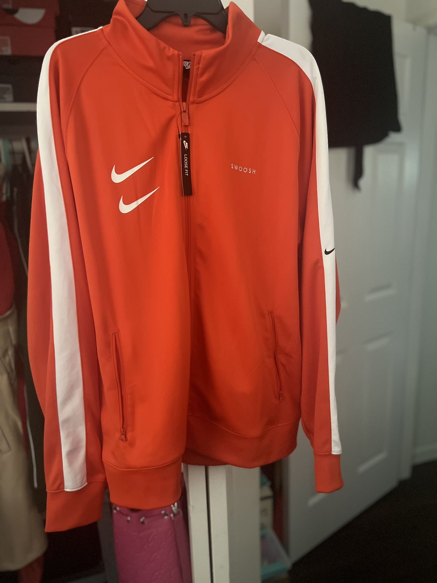 Nike Orange Jacket Size Men XLTG $100