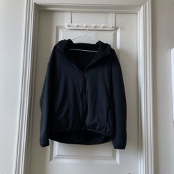 Uniqlo Waterproof Jacket In Black
