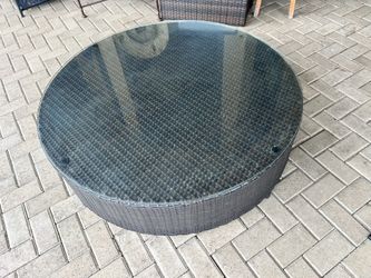 4ft By 4ft Tempered Glass Table , Priced To Sell