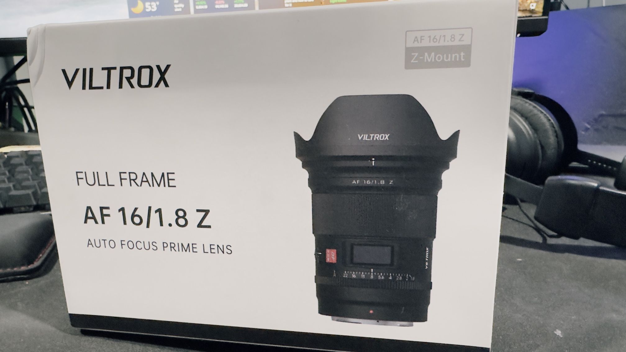 New Un Opened Viltrox Full Frame Af16/1.8z Z-mount Lens 580$ OBO