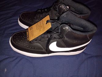 Nike Court Vision Mid Next Level Black And White