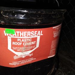 Weatherseal  Plastic Roof Cement 3 Gallon Bucket