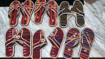Handmade sandals Made in GUATEMALA