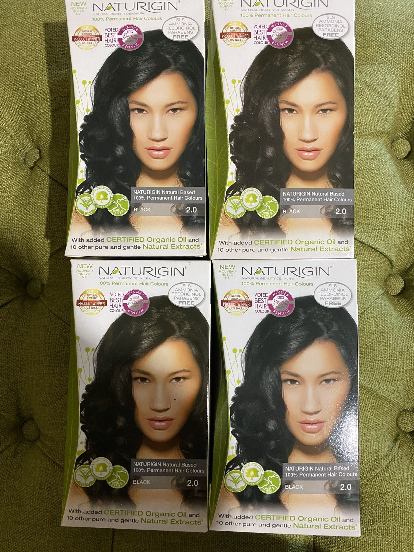 Permanent Hair Color/Dye - Certified Organic