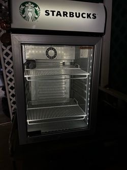 Commercial Starbucks fridge