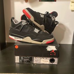 Jordan 4 Bred 2018
