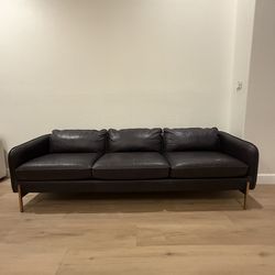 Black Leather Couch