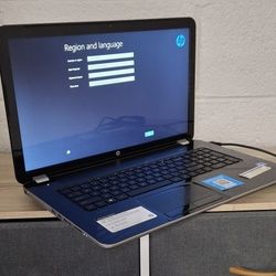 HP  LAPTOP  COMPUTER  17"  INTEL CORE i3