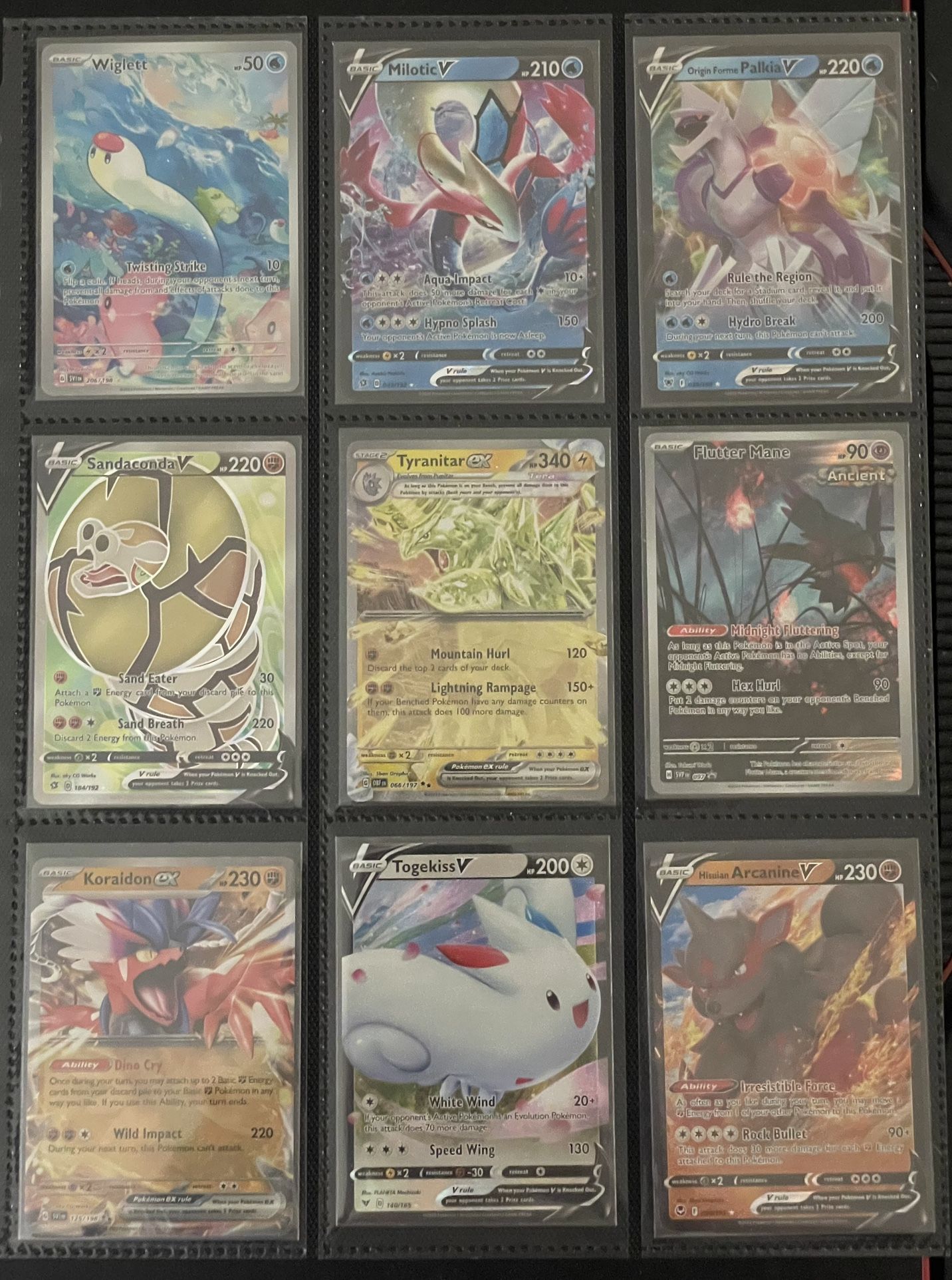Pokemon Cards : V, Ex, Ultra Rare