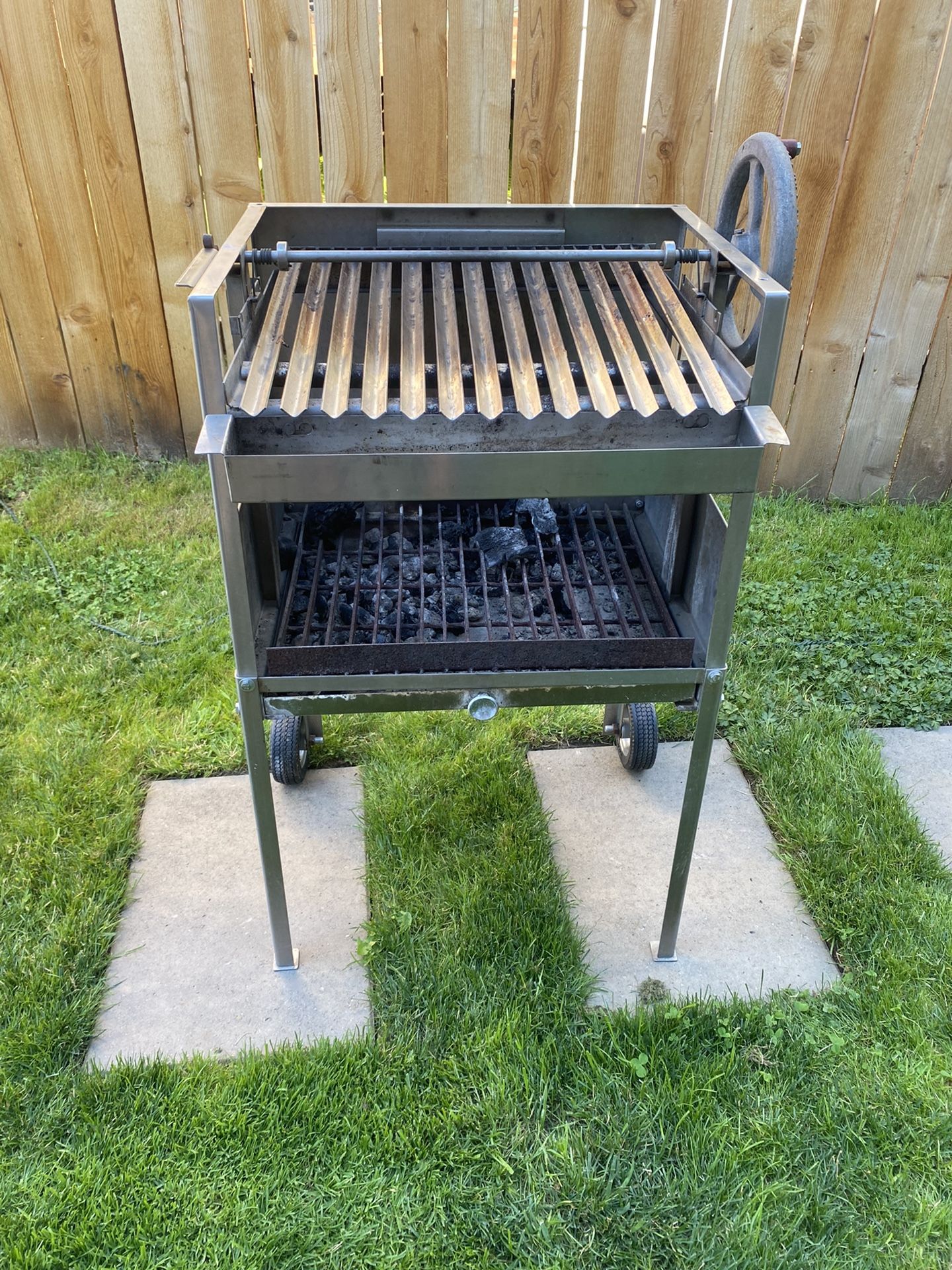 Grillworks The Grillery Stainless Steel Argentinian Style Grill