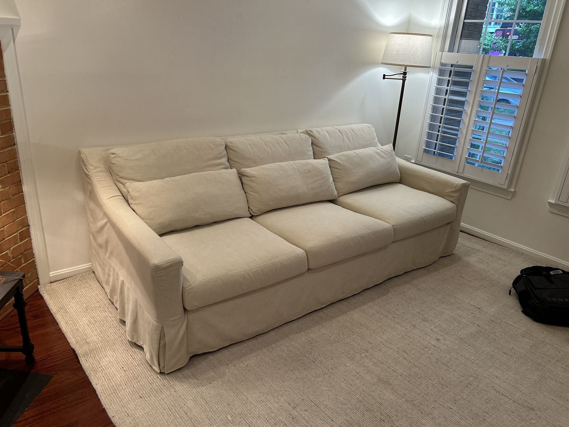Pottery Barn Slipcovered Sofa