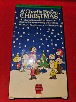 Vintage A Charlie Brown Christmas VHS