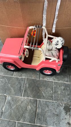American girl doll car