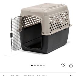 Large Dog Kennel With Kong Brand Orthopedic Liner - TSA Approved 