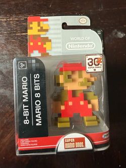 World of Nintendo 8-BIT MARIO Figure Series 1-6 Jakks Pacific 2.5" SEALED