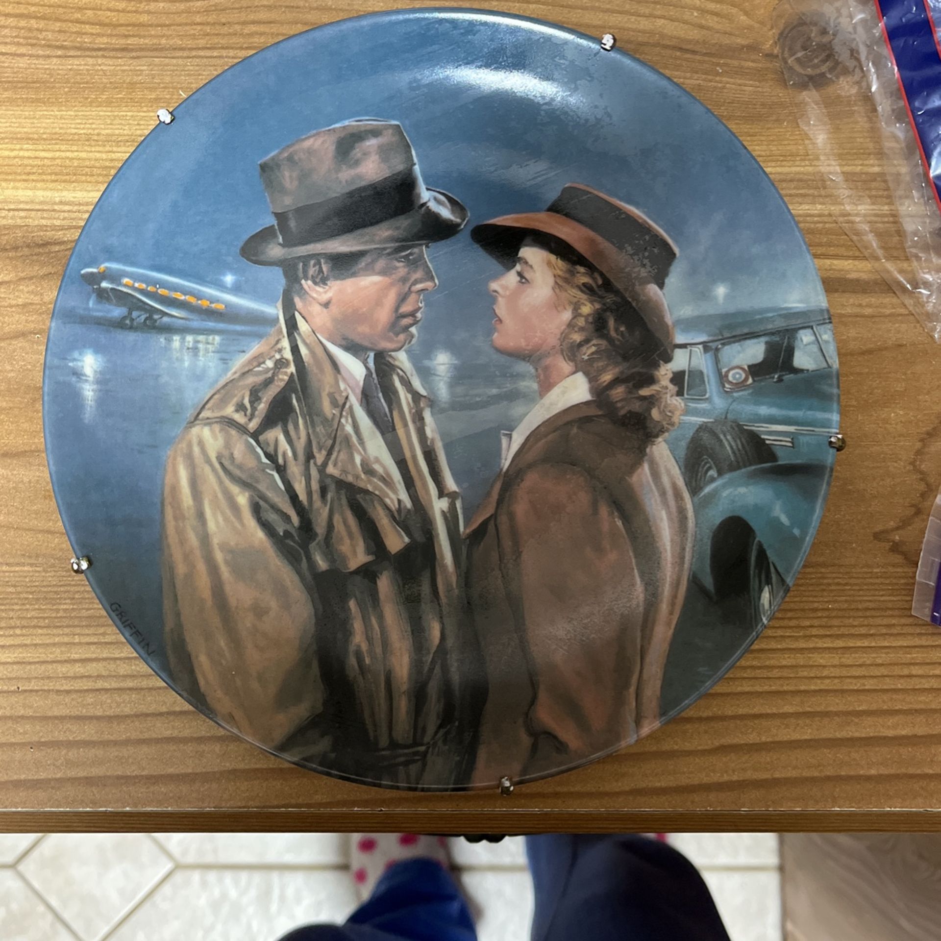 Casablanca Collectors plate 