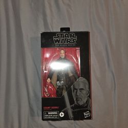 Hasbro Star Wars Black Series Count Dooku 6 Inch