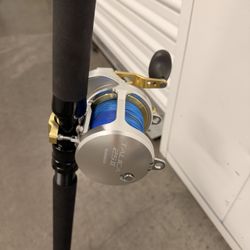 Fishing Rod/Reel: Talica 25II , United Composite RCX70 Viper 7ft Fast 80-130lb Dual Helix Technology