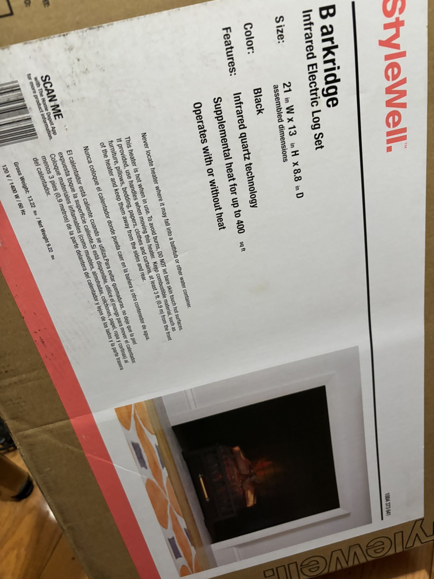 Electric Fireplace Heater BRAND NEW UNOPENED