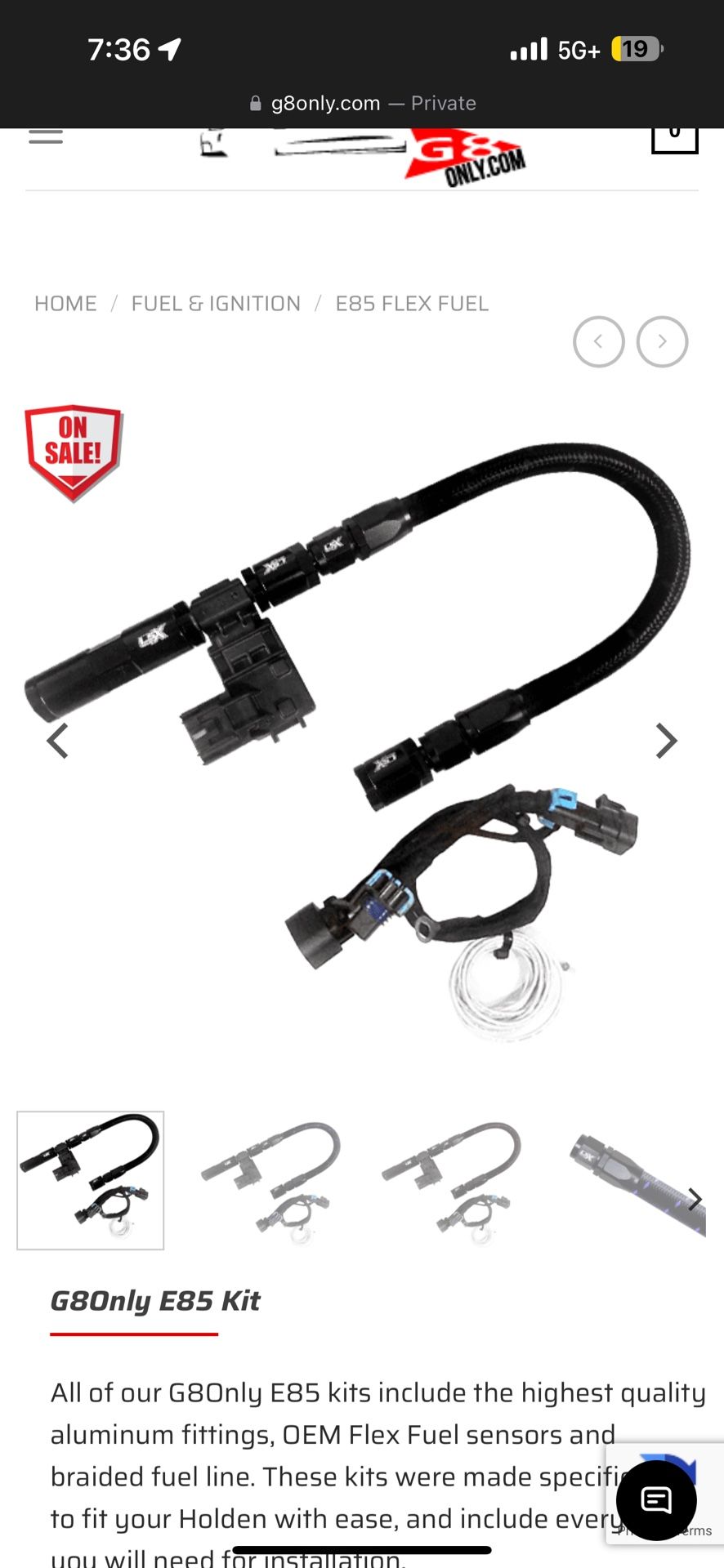 G8 Flex Fuel Kit