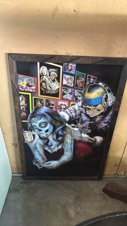 Day of the Dead Framed Art Print