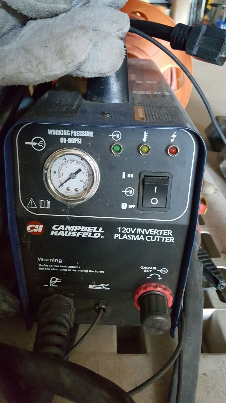 Campbell Hausfeld Plasma Cutter. Like new
