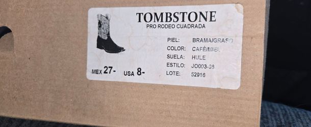 Tombstone Pro Rodeo Western Boots Size 8