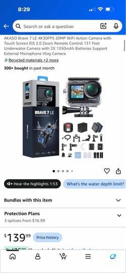 AKASO Brave 7 LE 4K Action Camera