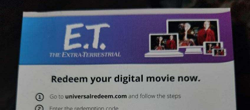 E.t. Digital Copy