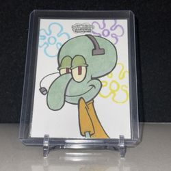 SKETCH SPONGEBOB CARD 1of1