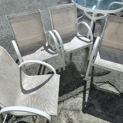 Aluminum Dining Set