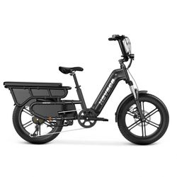 Hovsco electric bike  374-Diy35-s54G1G NEW NEVER USED OPEN BOX  GRAY COLOR IN ORIGINAL BOX complete