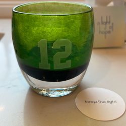 Seahawks “keep The Light” Glassybaby 