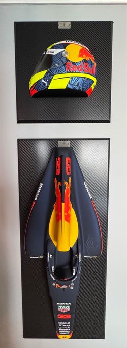 Max Verstappen 2021 Red Bull RB16B wall set