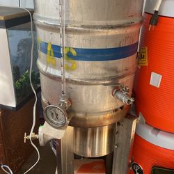 Converted Keg Boil Kettle