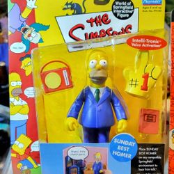 Vintage Sealed Simpsons Action Figure 