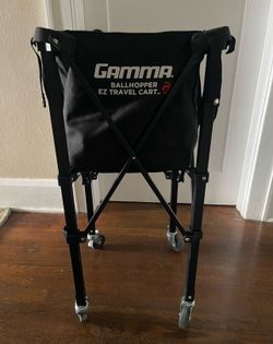 Gamma Ball Hopper EZ Travel Cart XD  with balls and Ball Tube