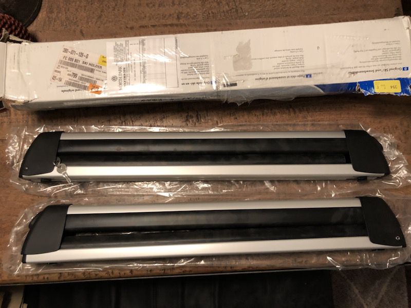 VW and Audi roof rack from dealer - BNIB