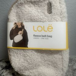 Fleece Belt Bag