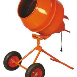 CONCRETE MIXER / CEMENT MIXER 8 Cu ft TRI STAND ROTARY TYPE Tall Boy