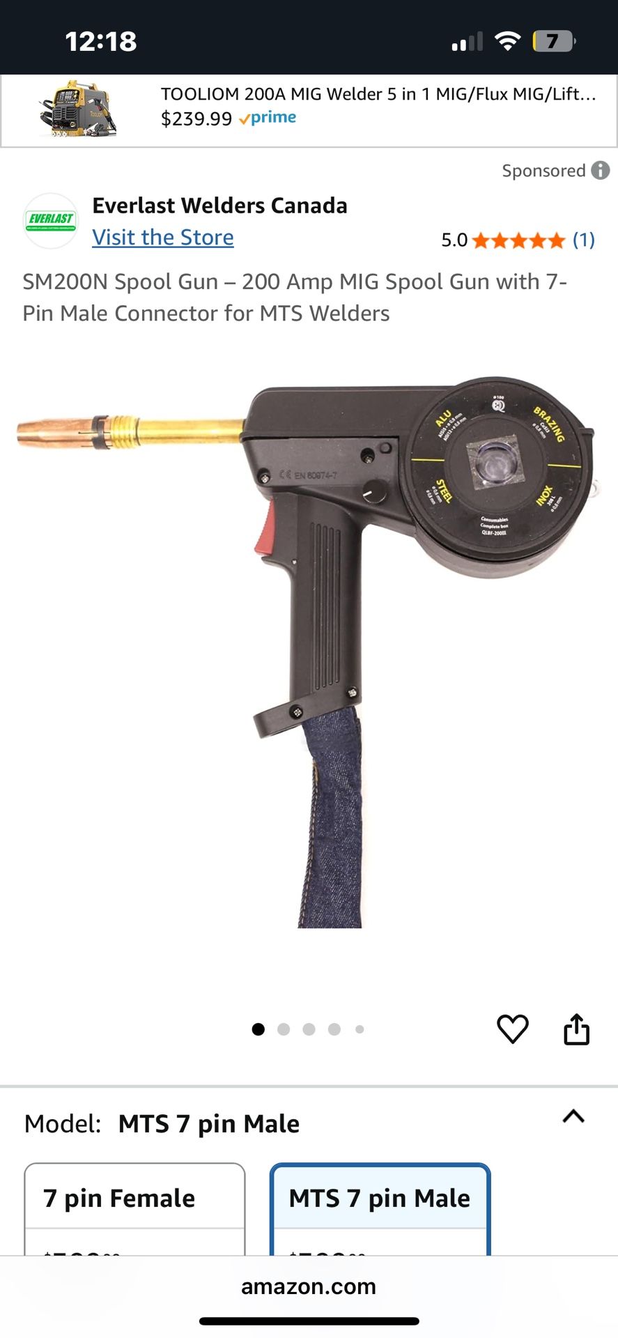 MIG Spool Gun