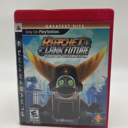 Ratchet & Clank Future: Tools of Destruction (Sony PlayStation 3 PS3) CIB Tested