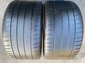 Two 285-35-18 Michelin Pilot Sport 4s Total Performance
