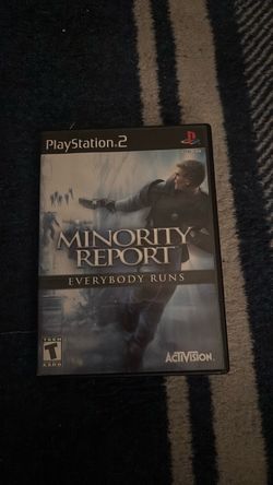 Minority report ps 2 game