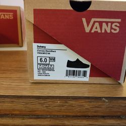 Vans Size 6 For Kid