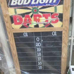 1996   Vintage Bud Light Dart Score board