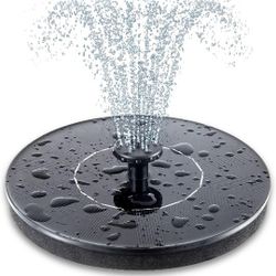 Solar Bird Bath Fountains Pump